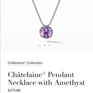 David Yurman pendant necklace